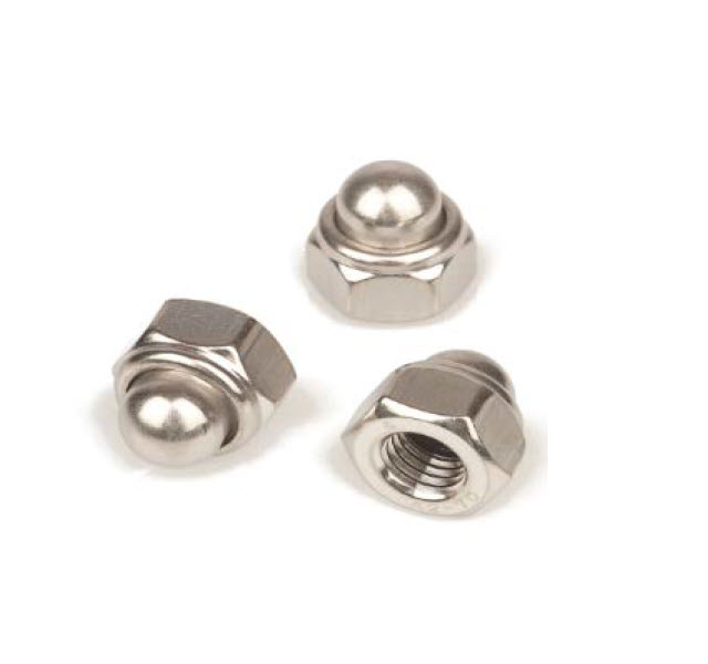 DIN 986 domed ca nut with nylon insert